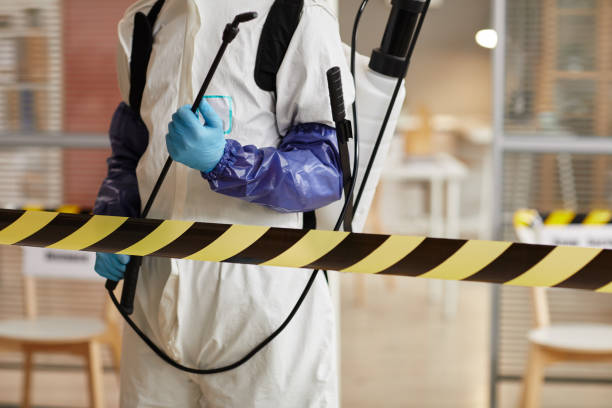 Professional Blood Cleanup technician working in Newton, WI